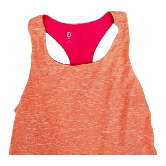 ID Ideology Big Girls Sleeveless Workout Dress Resort Coral/Pink LARGE NWT - Picture 5 of 9